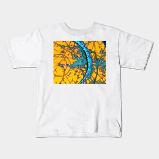 Particle tracks in bubble chamber (A138/0095) Kids T-Shirt